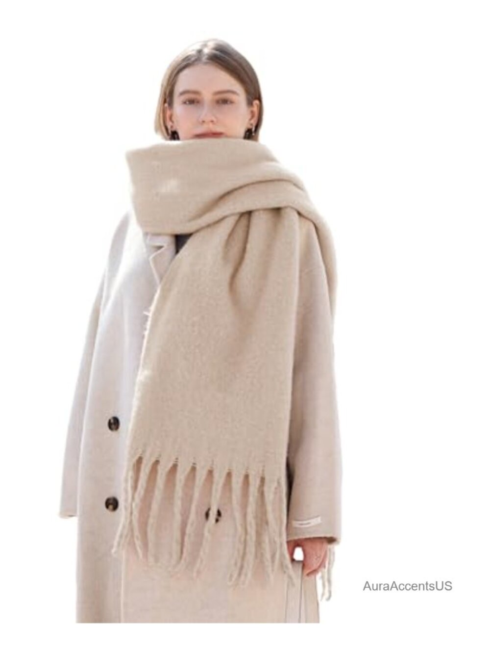 Extra Large Pashmina Shawl Wrap Winter Warm Scarf Oversized Blanket Scarf